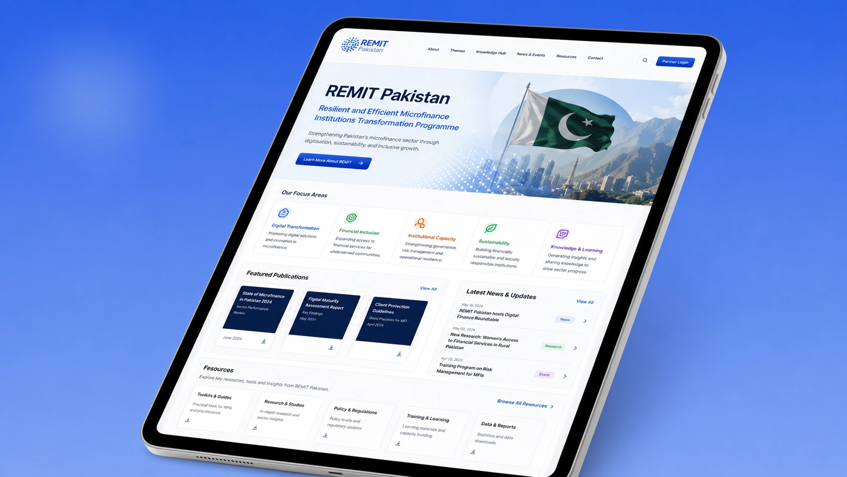 REMIT Pakistan Website